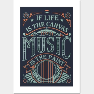 Musically shirt | music guitar shirt | music quote Posters and Art